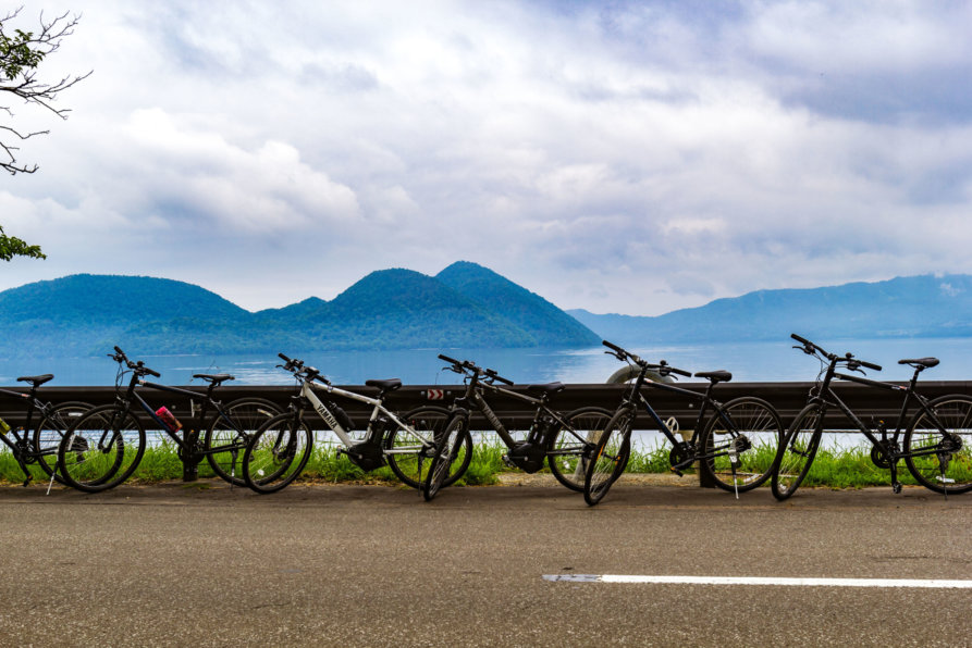 Edit Rhythm Bike Tour At Lake Toya Summer 2017 Bicycle Cycling 6